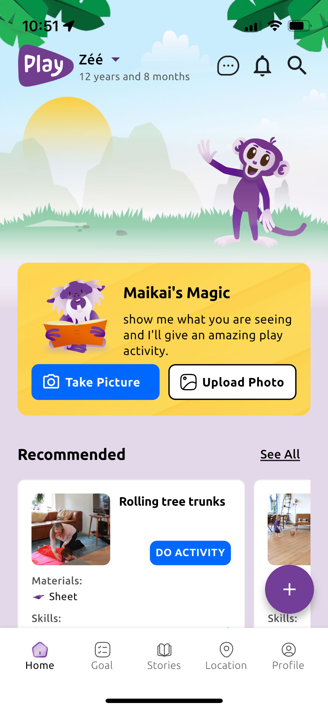 App Home Screen