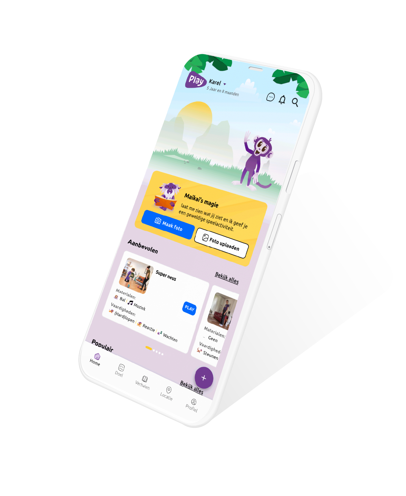 Monkey Moves PLAY app